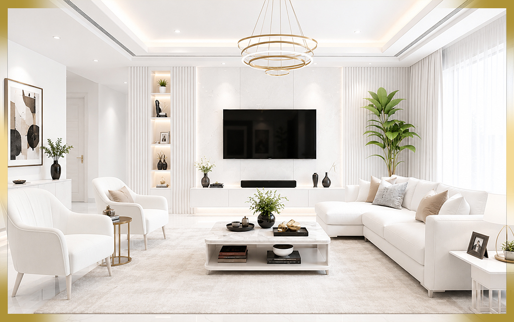 Living room before redesign