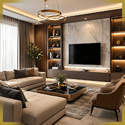 Living room view